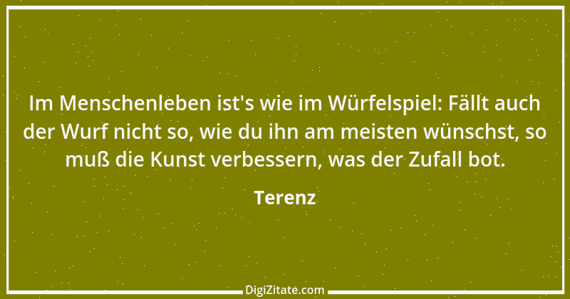 Zitat von Terenz 6