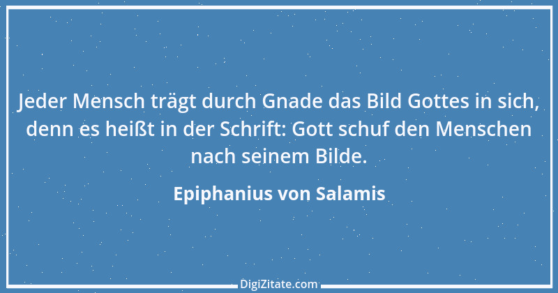 Zitat von Epiphanius von Salamis 1