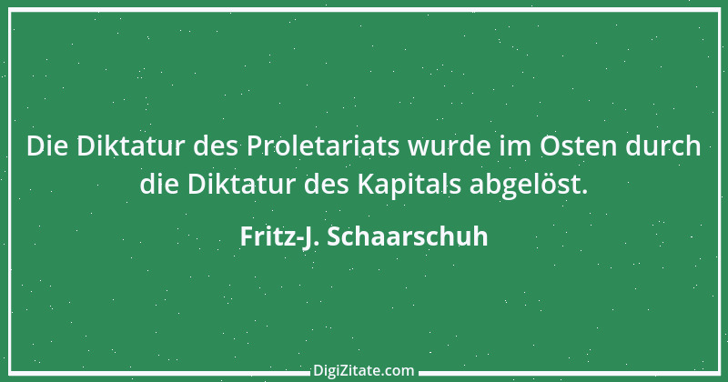 Zitat von Fritz-J. Schaarschuh 67