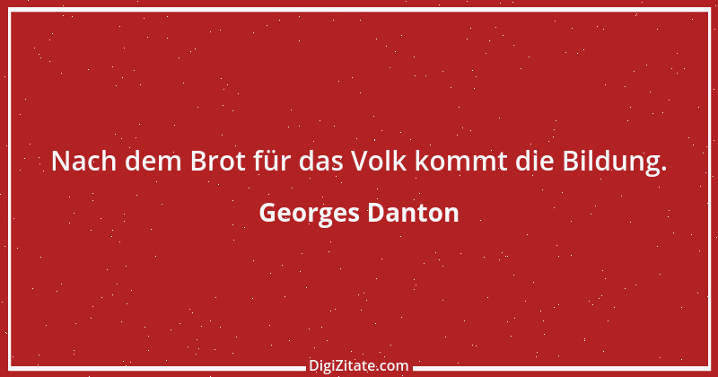 Zitat von Georges Danton 3