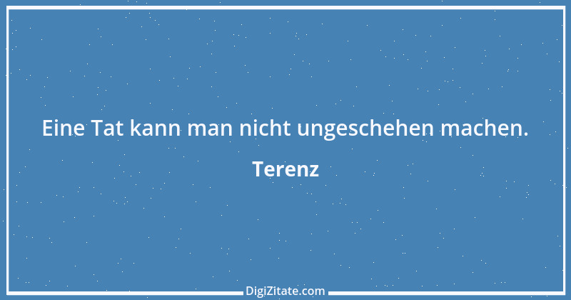 Zitat von Terenz 7