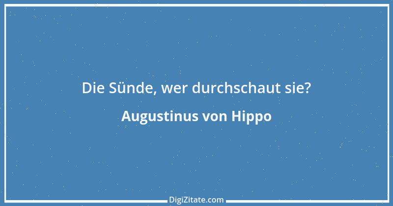 Zitat von Augustinus von Hippo 8