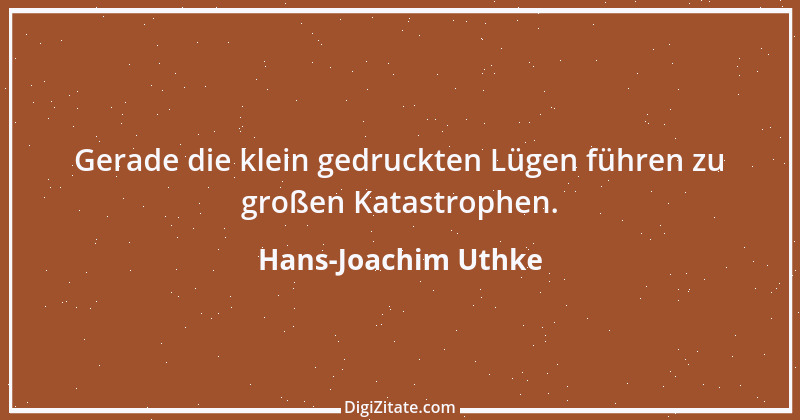 Zitat von Hans-Joachim Uthke 28