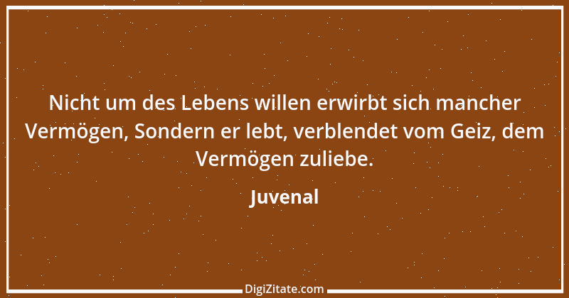 Zitat von Juvenal 7