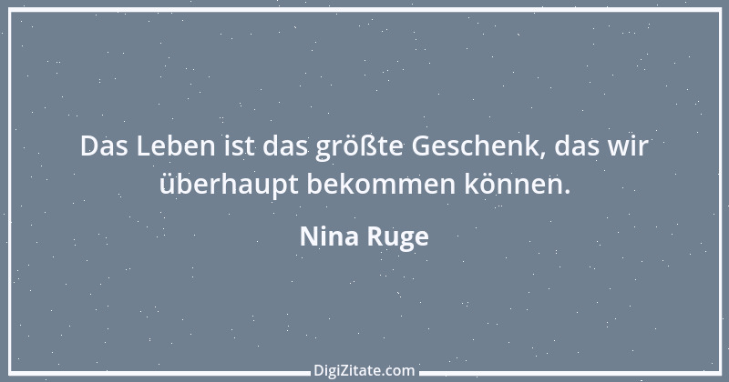 Zitat von Nina Ruge 2