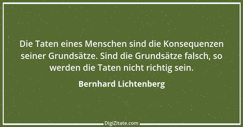 Zitat von Bernhard Lichtenberg 1