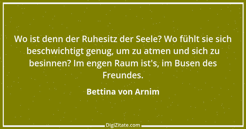 Zitat von Bettina von Arnim 42