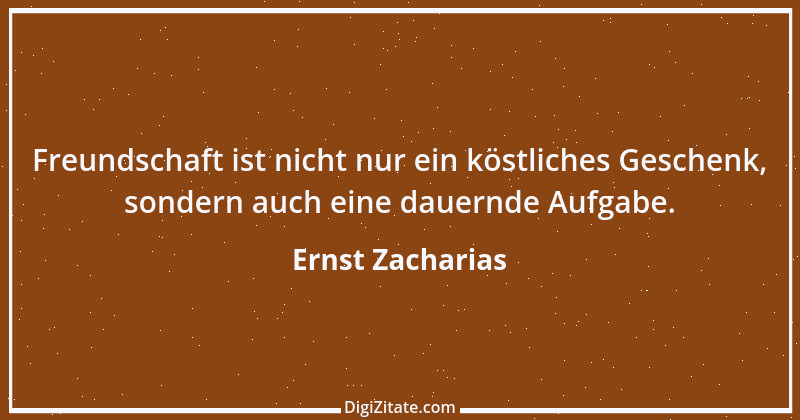 Zitat von Ernst Zacharias 1