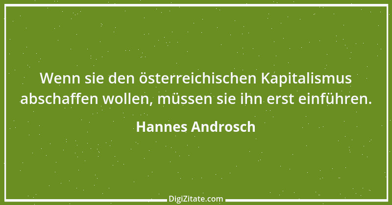 Zitat von Hannes Androsch 1