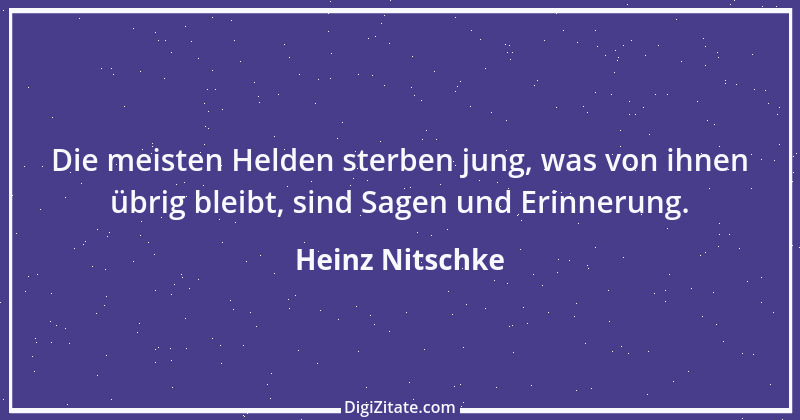 Zitat von Heinz Nitschke 17