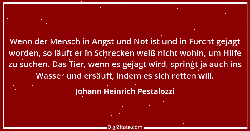 Zitat von Johann Heinrich Pestalozzi 258