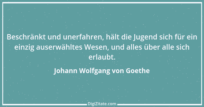 Zitat von Johann Wolfgang von Goethe 787