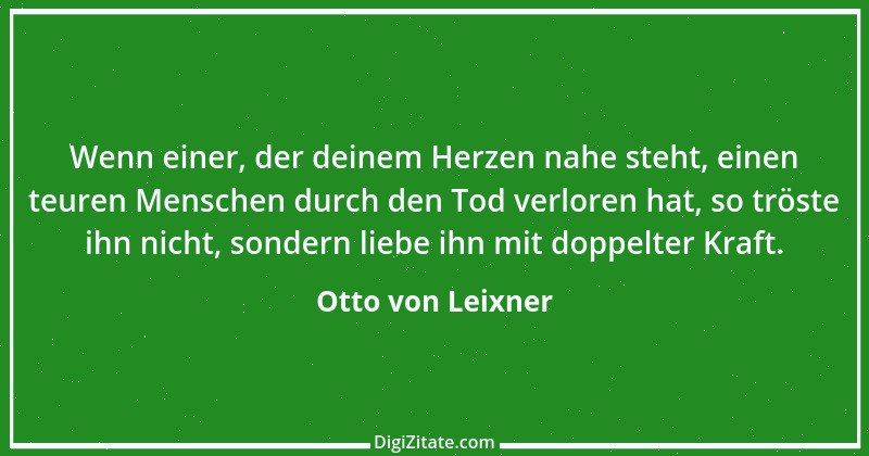 Zitat von Otto von Leixner 86