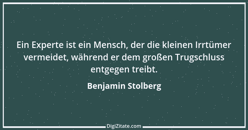 Zitat von Benjamin Stolberg 1