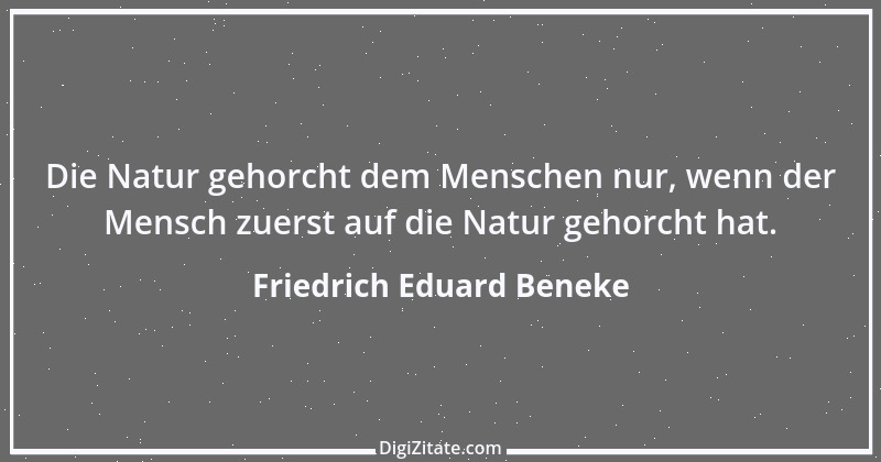 Zitat von Friedrich Eduard Beneke 1