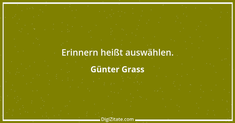 Zitat von Günter Grass 15