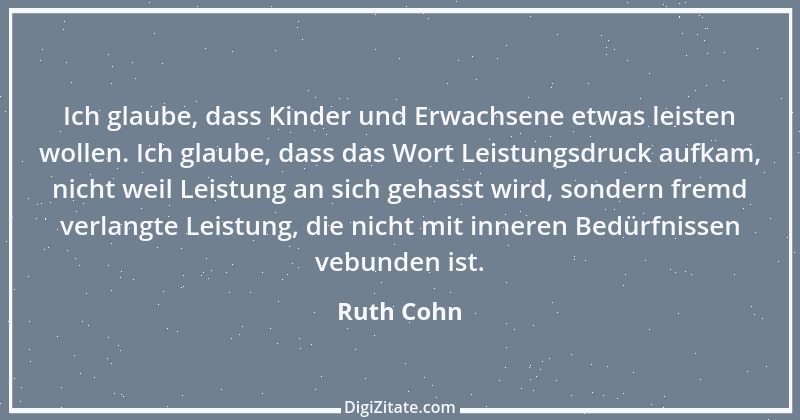 Zitat von Ruth Cohn 2