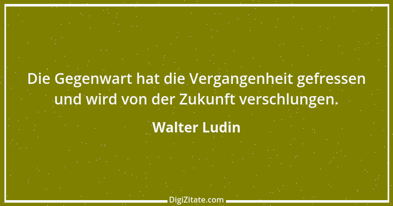 Zitat von Walter Ludin 838