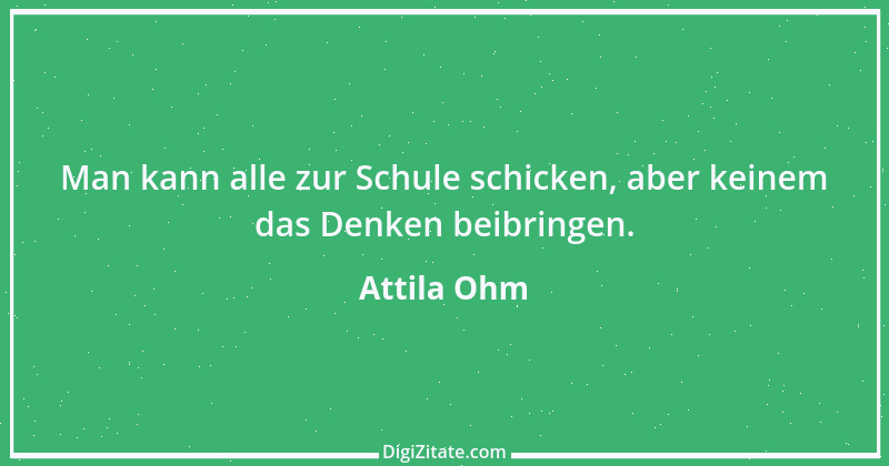 Zitat von Attila Ohm 7