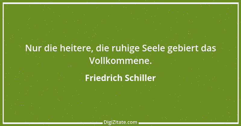 Zitat von Friedrich Schiller 1854