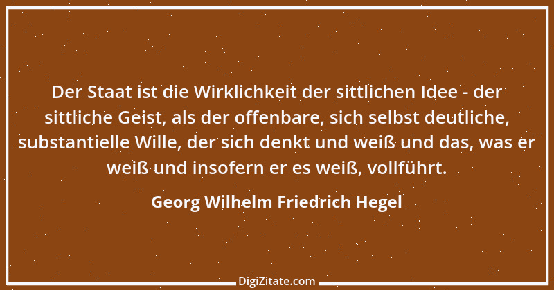 Zitat von Georg Wilhelm Friedrich Hegel 43