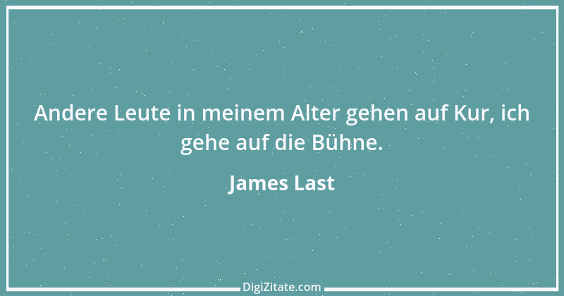 Zitat von James Last 2