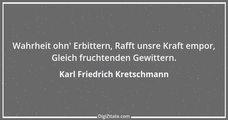 Zitat von Karl Friedrich Kretschmann 2