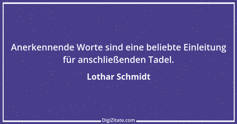 Zitat von Lothar Schmidt 33