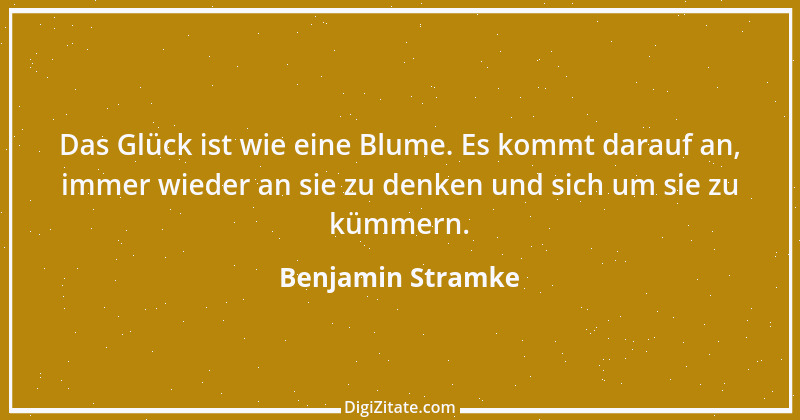 Zitat von Benjamin Stramke 2