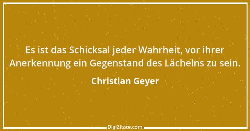 Zitat von Christian Geyer 9