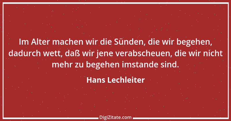 Zitat von Hans Lechleiter 1