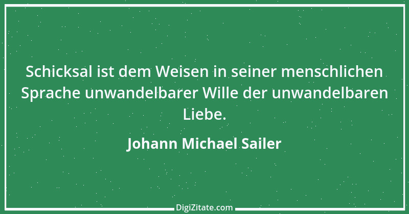 Zitat von Johann Michael Sailer 59