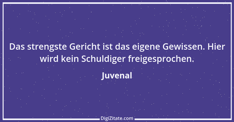 Zitat von Juvenal 11