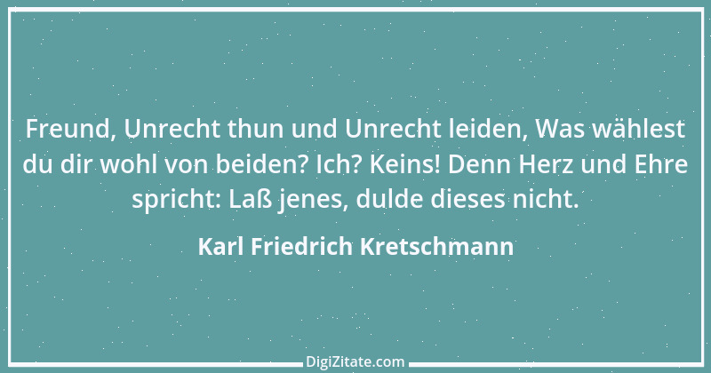 Zitat von Karl Friedrich Kretschmann 3