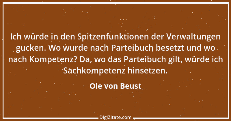 Zitat von Ole von Beust 13