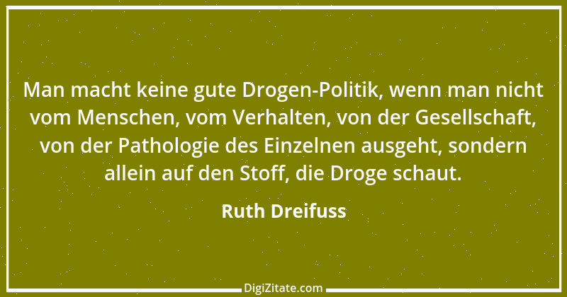 Zitat von Ruth Dreifuss 2