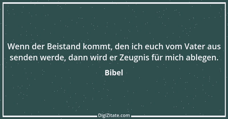 Zitat von Bibel 2374