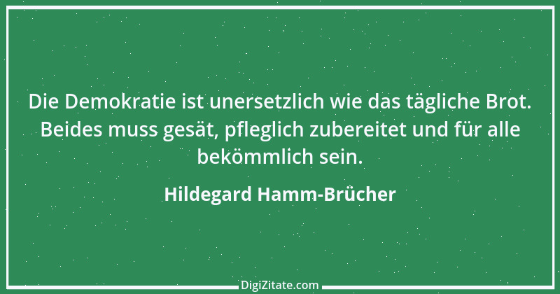 Zitat von Hildegard Hamm-Brücher 7