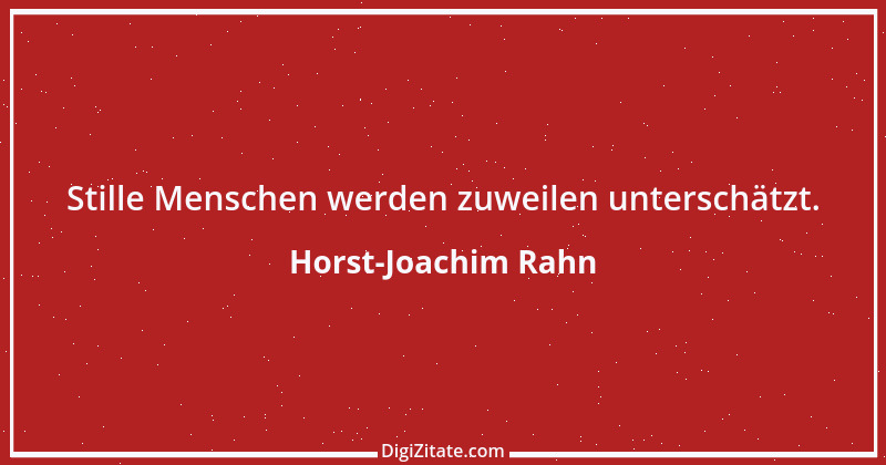 Zitat von Horst-Joachim Rahn 20