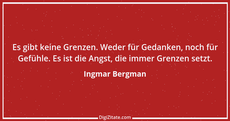 Zitat von Ingmar Bergman 6