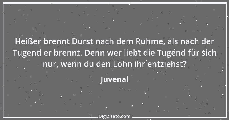 Zitat von Juvenal 12