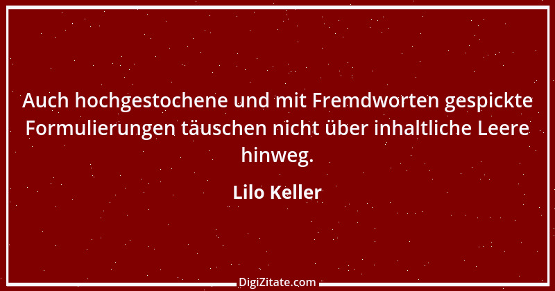 Zitat von Lilo Keller 39