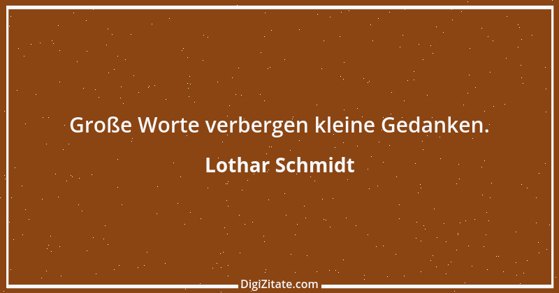 Zitat von Lothar Schmidt 35