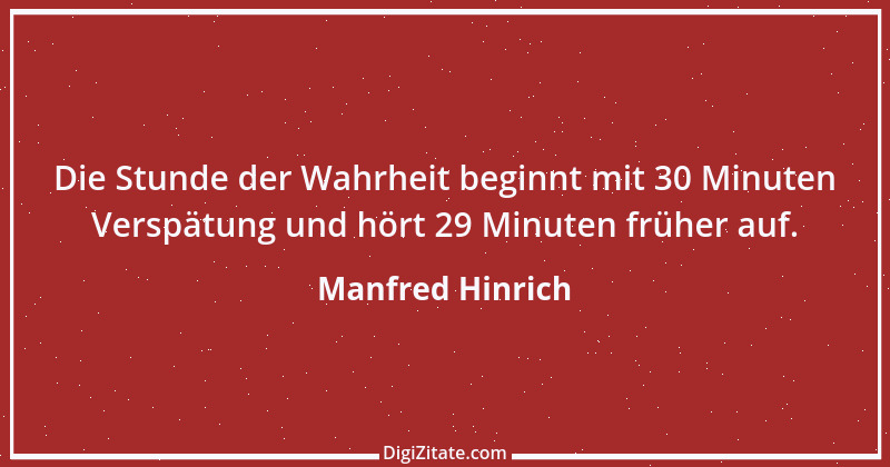 Zitat von Manfred Hinrich 2513