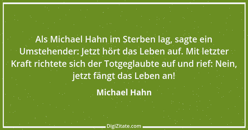 Zitat von Michael Hahn 4