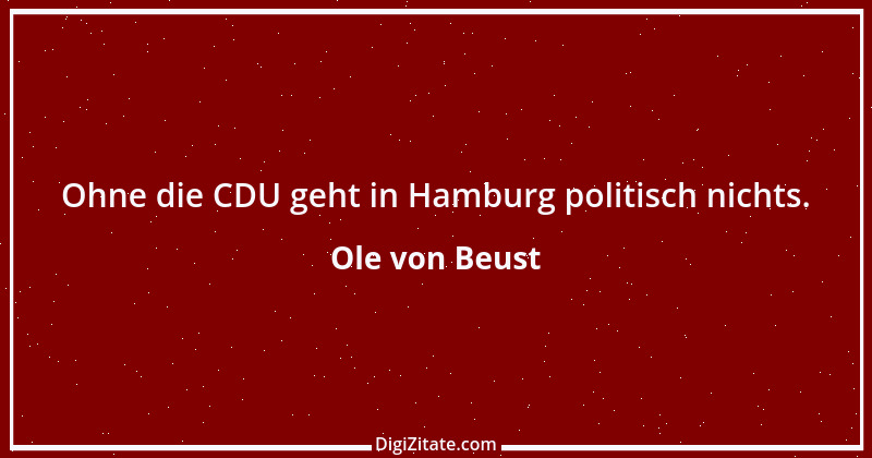 Zitat von Ole von Beust 14