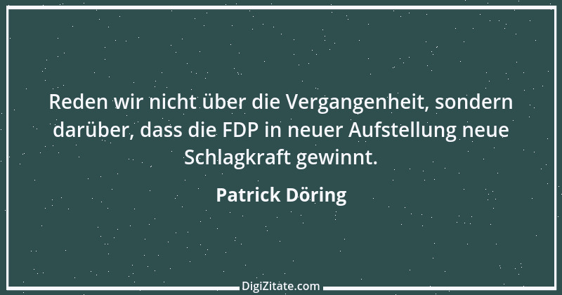 Zitat von Patrick Döring 1