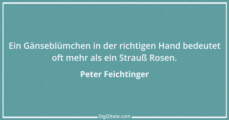 Zitat von Peter Feichtinger 1