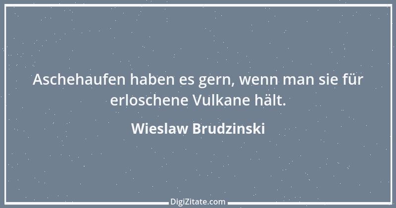 Zitat von Wieslaw Brudzinski 132