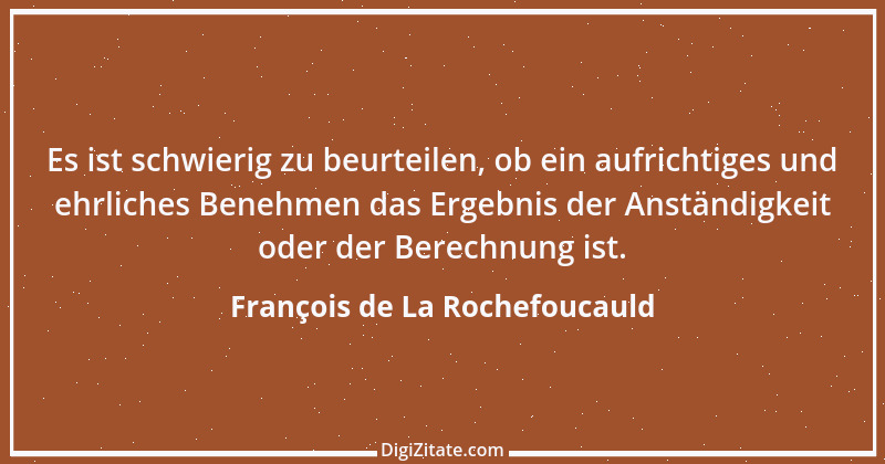 Zitat von François de La Rochefoucauld 253